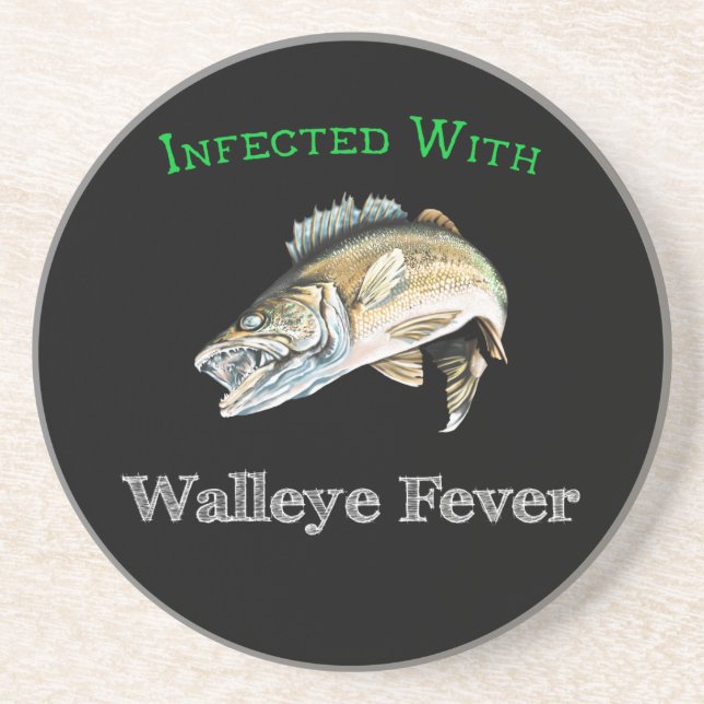Porta-copos Infectado Com Febre Walleye (Frente)