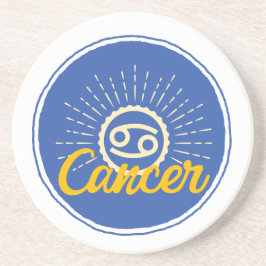 Porta-copos Insígnia do Signo Zodiacal de Câncer Retro