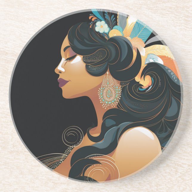 PORTA-COPOS INSPIRAÇÃO NATIVA #3 (Frente)