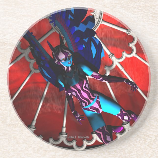 Porta copos Invader da Catedral (Frente)