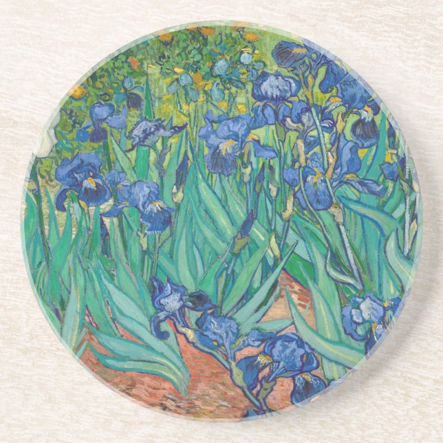 Porta-copos Irises, 1889 (Frente)