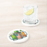 Porta-copos Irish Beer Ireland St Patricks Day Drinking Party<br><div class="desc">Irish Beer Ireland St Patricks Day Drinking Party</div>