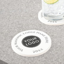 Jantar das Senhoras Maçônicas Freemasons Coaster