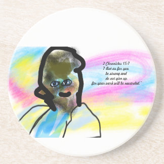 Porta-copos jesus amor não desista