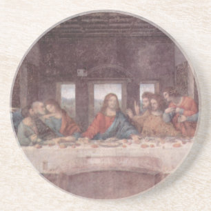 Porta-copos Jesus no último jantar, Leonardo da Vinci