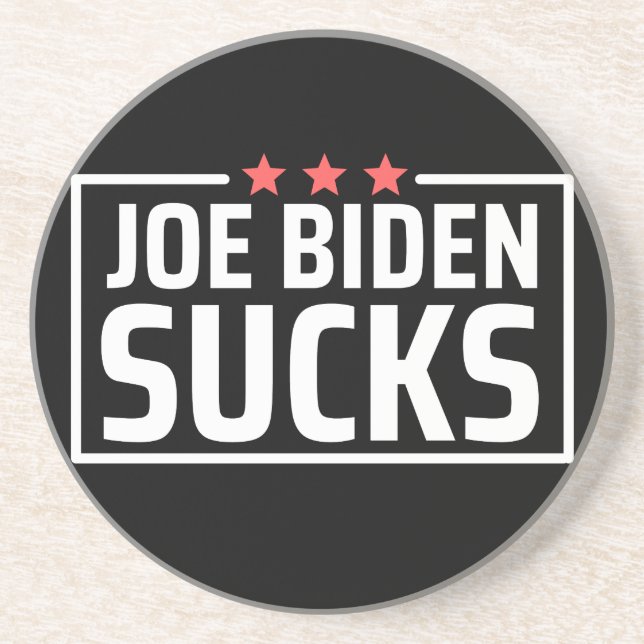 Porta-copos joe Biden Sucks (Frente)