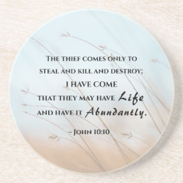 Porta-copos John 10:10 Eu vim que eles podem ter vida