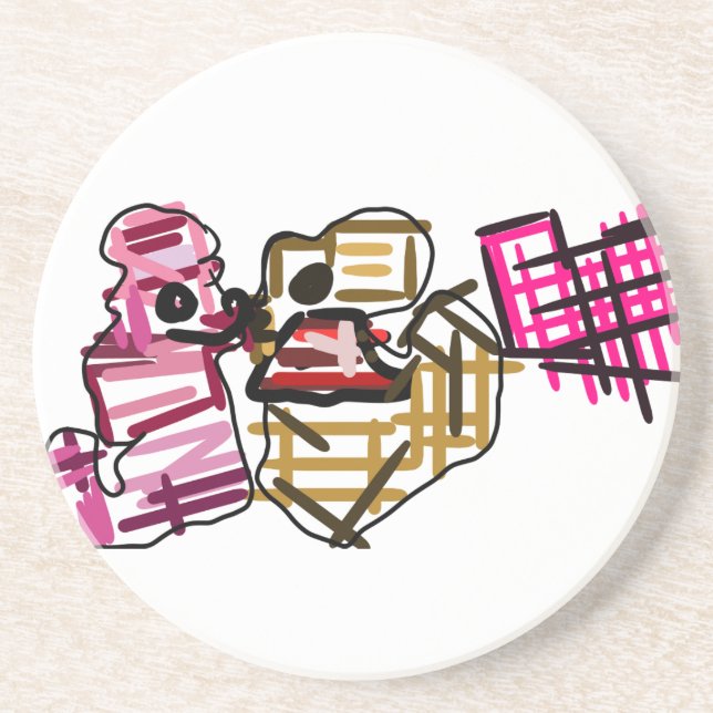 Porta-copos Joy namorados (Frente)