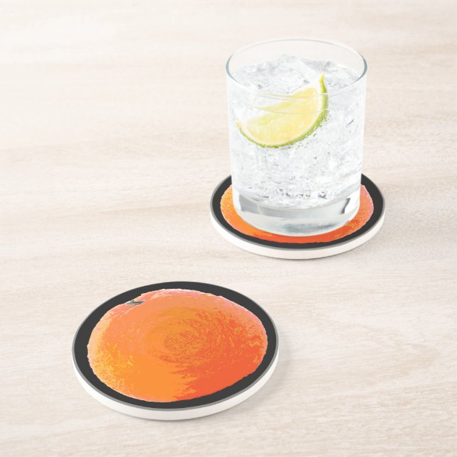 Porta-copos Juicy Orange (Lateral)