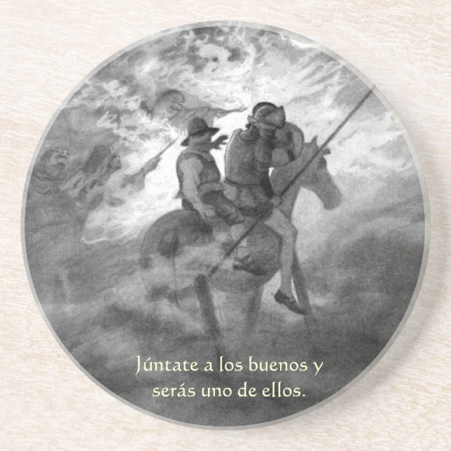 Porta-copos Júntate buenos y serás ONU de ellos - Quijot de um (Frente)