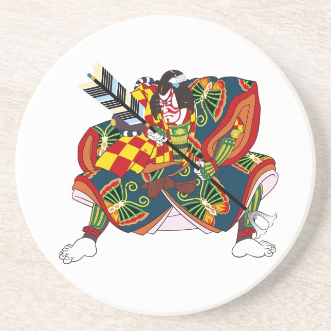Porta-copos kabuki (Frente)