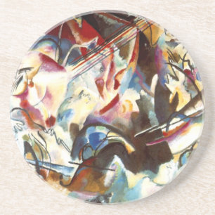 Porta-copos Kandinsky Abstrato Composição VI