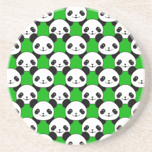 Porta-copos Kawaii Panda Bear Pattern