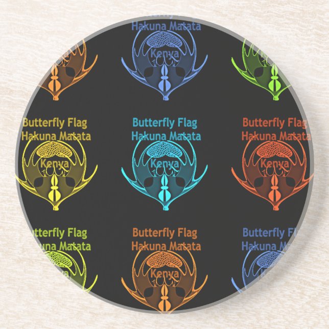 Porta-copos Kenya Hakuna Matata (Frente)