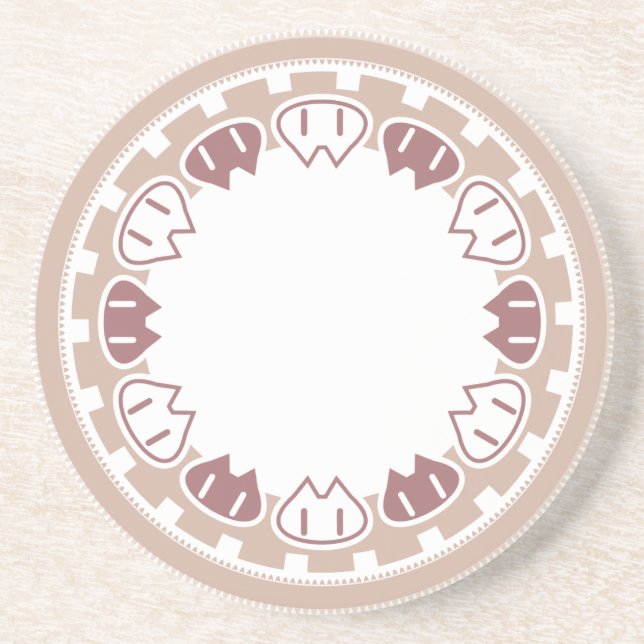 Porta-copos "KITTY GARLAND"coaster (Frente)