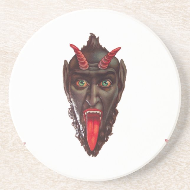 Porta-copos krampus da vintage (Frente)