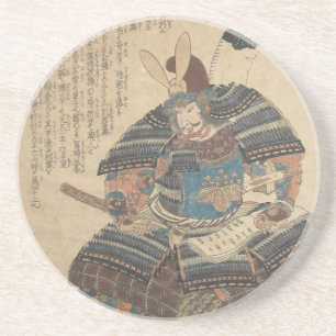 Porta copos Kuniyoshi Utagawa Samurai
