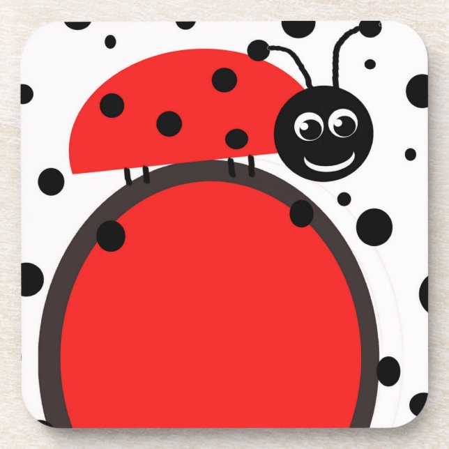 Porta copos Ladybug Cork (Frente)