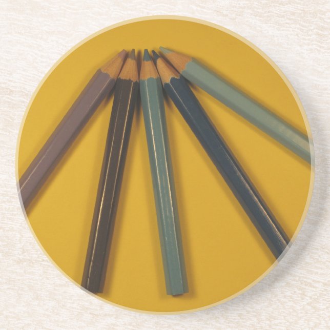 Porta-copos Lápis coloridos (Frente)