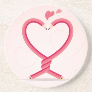 Porta-copos Lápis no amor