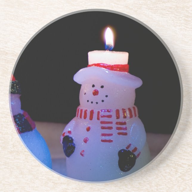 Porta-copos Last Lit Snowman (Frente)