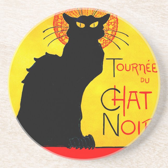 Porta-copos Le Chat Noir Vintage (Frente)