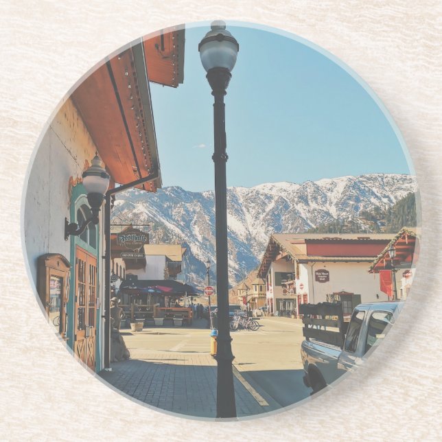 Porta-copos Leavenworth - Washington  (Frente)