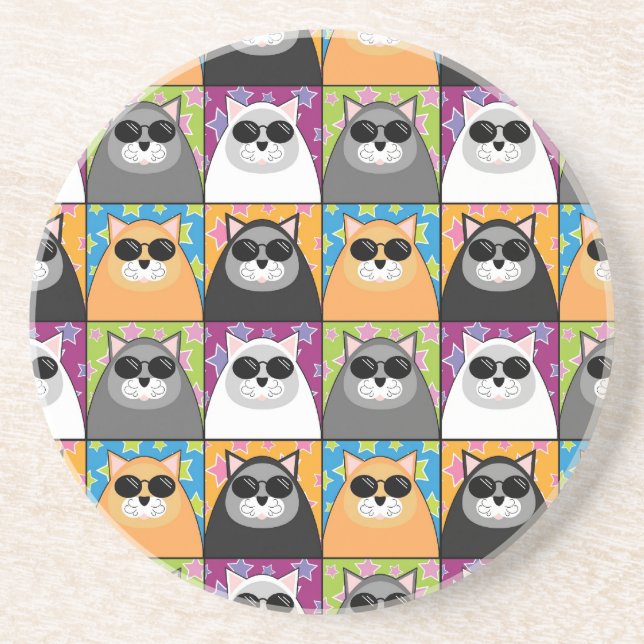 Porta copos legal do gato (Frente)