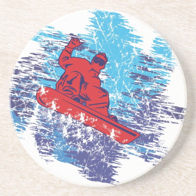 Porta-copos Legal Snowboarder (Frente)