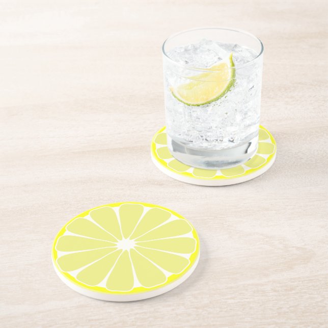 Porta-copos Lemon Coaster (Lateral)