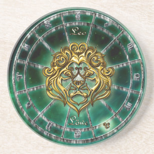 Porta-copos Leo Zodiac Astrology design