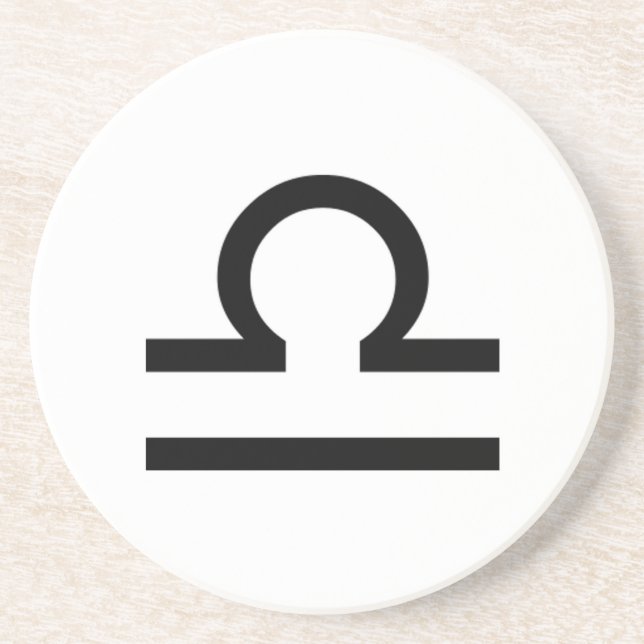 Porta-copos Libra (Frente)