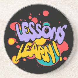 PORTA-COPOS LIÇÕES DE SALPICAMENTO DE TINTA APRENDIZADO SUPORT