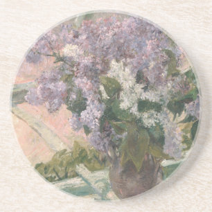 Porta-copos Lilacs na janela por Mary Cassatt American Painter