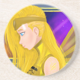 Porta-copos Lilin OC - Anjo ciborgue - Arte inspirada no Stars