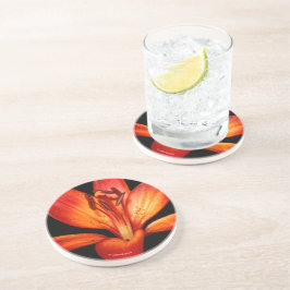Porta-copos Lily Gran Paradiso, Linda Laranja Vermelha Asiátic