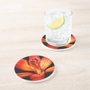 Porta-copos Lily Gran Paradiso, Linda Laranja Vermelha Asiátic