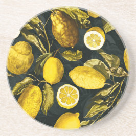 Porta-copos Limão e Folha Padrão V