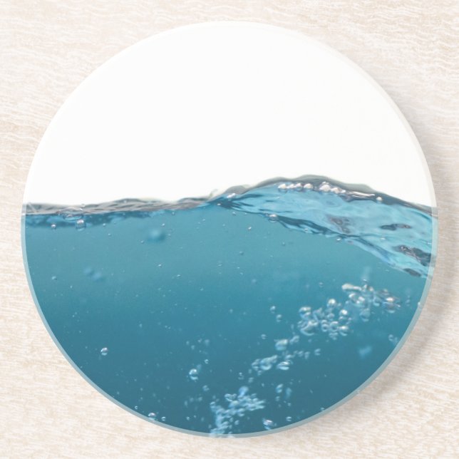 Porta-copos Limpar Onda Azul (Frente)