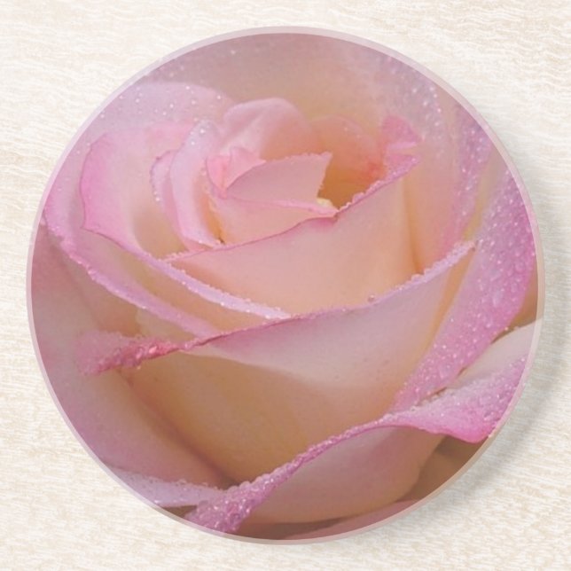 Porta copos Linda Rosa Rosa (Frente)