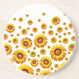 Porta-copos Lindas flores amarelas