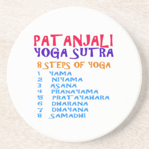Porta-copos Lista da compilação de Sutra da ioga de PATANJALI