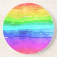 Listras de Arco-Íris em Aquarela