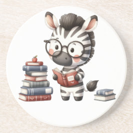 Porta-copos Livros de Leitura da Zebra.