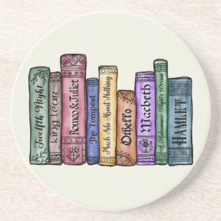 Porta-copos Livros Shakespeare n.o 1