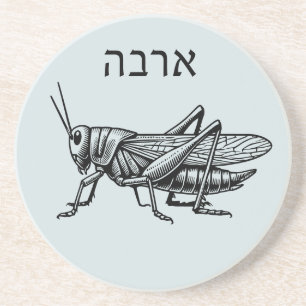Porta-copos Locust Plague para Seder