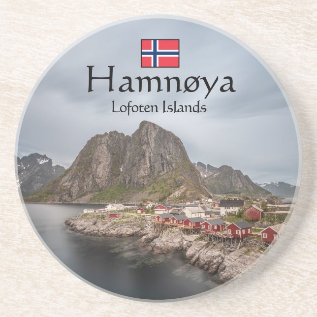 Porta-copos Lofoten Noruega (Frente)