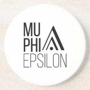 Porta-copos Logotipo da Mu Phi Epsilon