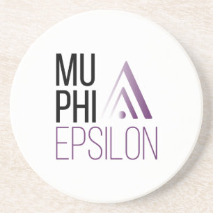 Porta-copos Logotipo da Mu Phi Epsilon