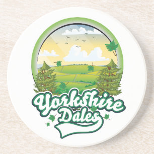 Porta-copos logotipo da Yorkshire Dales Travel